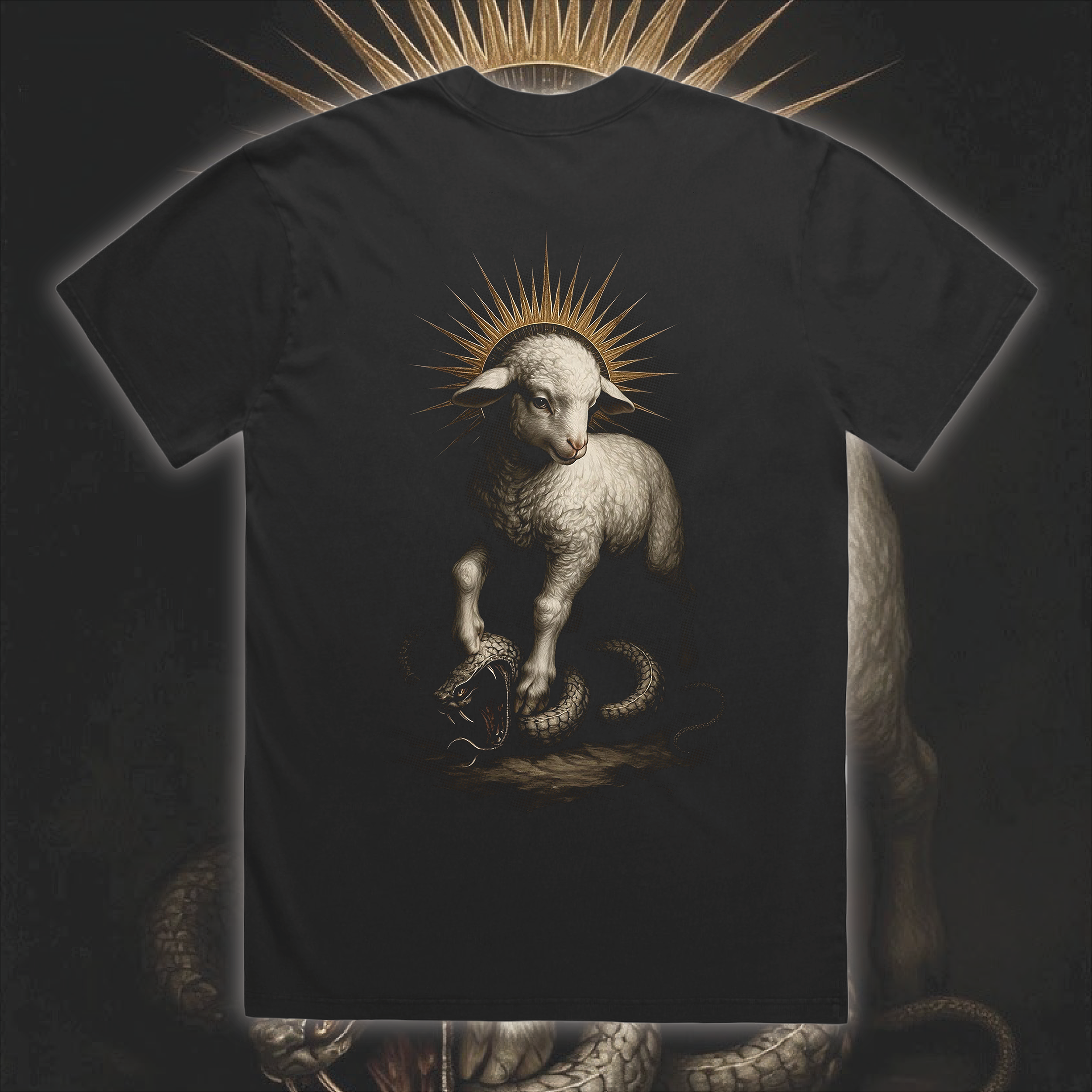 Lamb Over Leviathan T-Shirt | Anchor's Away Collection