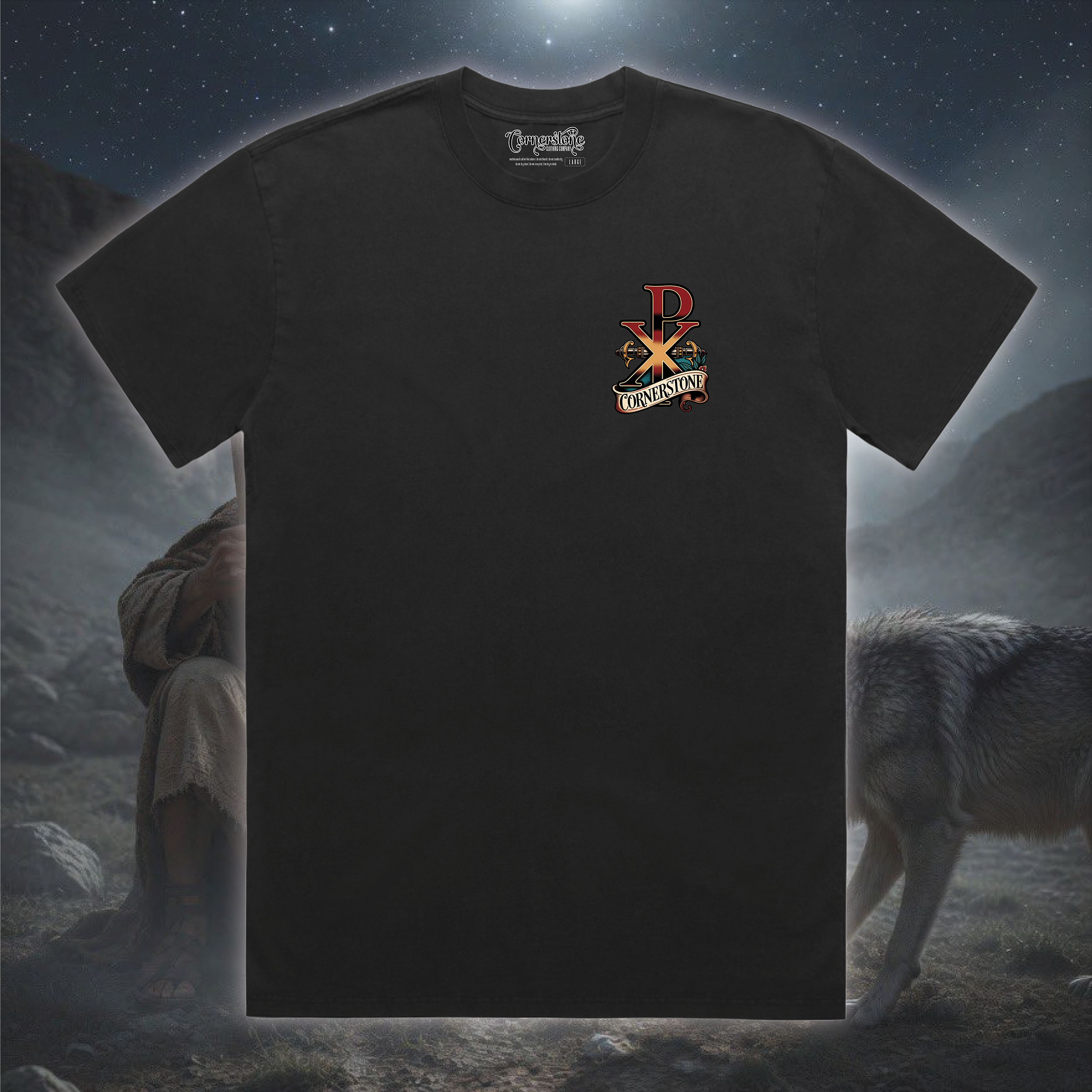 The Lamb T-Shirt | Chi Rho Collection